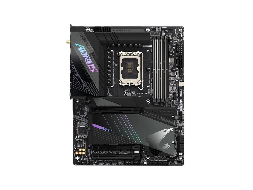 GIGABYTE Z790 AORUS PRO X WIFI7 LGA 1700 Intel Z790 X ATX Motherboard with DDR5, - Image 2 of 4