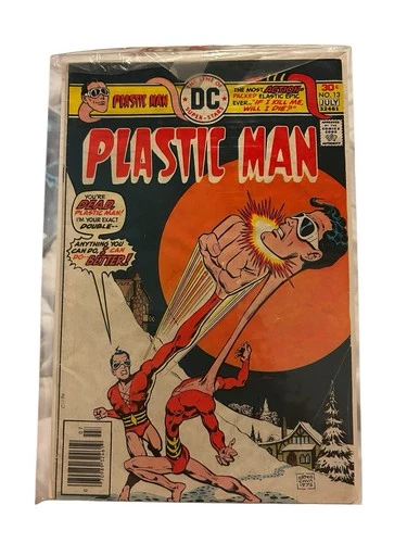Plastic Man #13 DC Comics - 1976 Vintage Comic Book DCEU Flash Character Iconic
