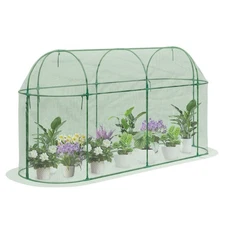 Aoodor 10x5x3FT Walk-in Crop Cage Plant Protection Tent For Insects Squirrel