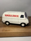 Vintage Tonka  Ambulance White 55360 5” Long Press Steel 1970 *