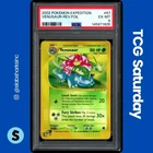 2002 POKEMON EXPEDITION SET #67/165 VENUSAUR REVERSE HOLO PSA 6