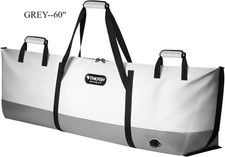 THKFISH Fish Cooler Bag Insulated Fish Kill Bag for Caught Fishing, GREY--60"