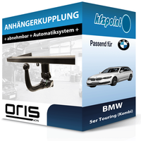 für BMW 5Er Touring (Kombi) 06.2010-02.2014 Oris AnhäNgerkupplung Abnehmbar Neu