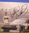 Dale Earnhardt Sr. 6" x 9" 1990 Photo Card - JSA Authenticated — photo 2