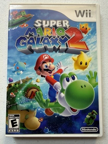 Super Mario Galaxy 2 Nintendo Wii Game, Complete in Box, Tested and Working