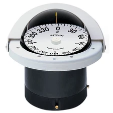 Ritchie FN-201W Navigator Compass - Flush Mount - White FNW-201 UPC 010342150080