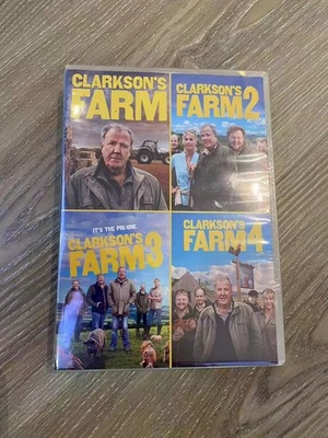 Box set Sealed Clarkson's Farm Season 1-4 (8-Disc) English Sealed New