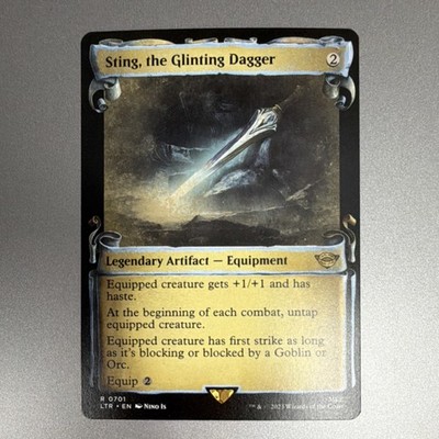 Wizards of the Coast Sting, the Glinting Dagger Showcase Scrolls Rare EN 0701