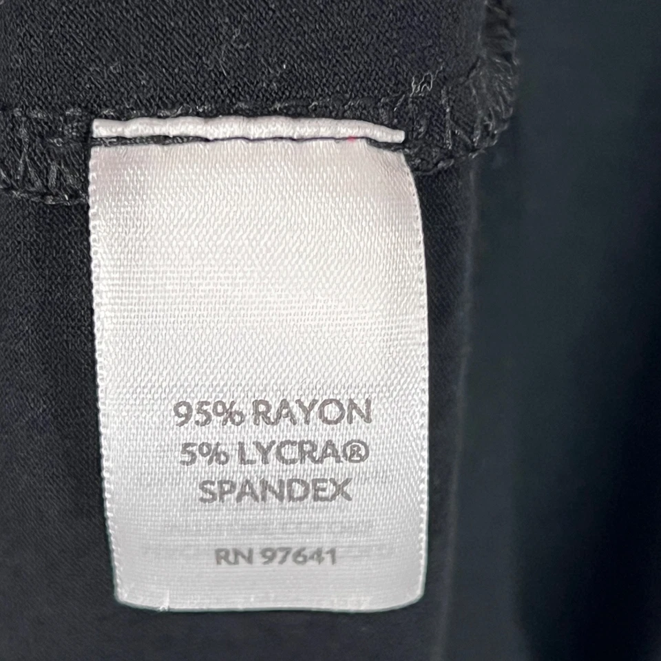 J Jill Dress Womens XS Black Color Block Tank Round Neck Sleeveless Jersey Knit - image 4 of 4