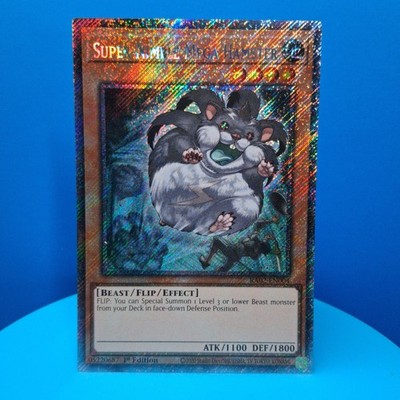Super-Nimble Mega Hamster (Platinum Secret Rare) RA02-EN004 25th Anniversary...