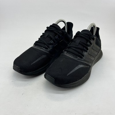 Adidas Herren Schwarz Mesh Turnschuhe UK 7 Bequem Freizeit Sportschuhe Schnürer