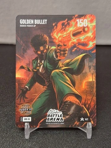 Bo Jackson Battle Arena NSCC Golden Bullet Rookie Power Up Matthew Golden RPU-18
