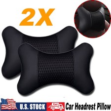 Car Neck Pillow Pu Leather Travel Pillow For Head Rest Neck Support For Car Seat Car Neck Pillow Pu Leather Travel Pillow For Head Rest Neck Support For Car Seat