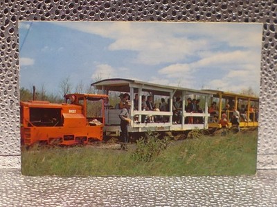 Toonerville Trolley Tahquamenon Falls River Trip Tourism Topographical Postcard