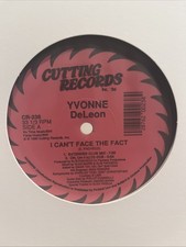 yvonne deleon vg+ freestyle vinyl  i cant fac...