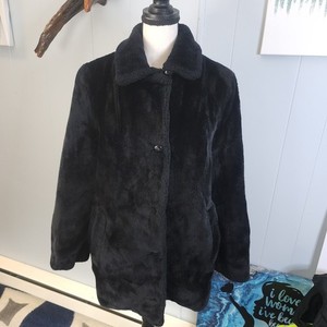 Vintage 1960's Shanhouse Single Breasted Faux Fur Coat