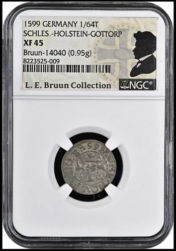 1599 Germany 1/64T, NGC XF40