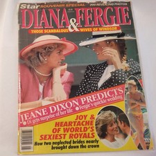 Star Souvenir Special Diana  Fergie Wives of Windsor Magazine 1992