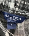 Nautica Men's Black Plaid Pajama Pant Size L — photo 3