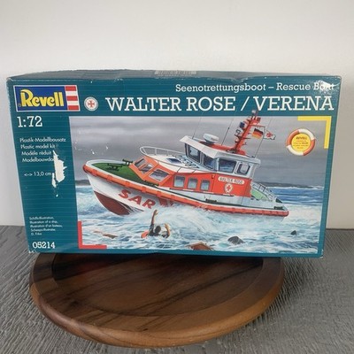 Rare Revell 1:72 Walter Rose Verena Rescue Boat Model Kit Sealed Brand New