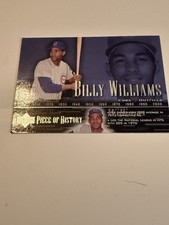 Signed Billy Williams Baseball Card