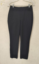Old Navy Women Pants 8 Black Cotton Blend High Rise Pixie Skinny Classic Fit