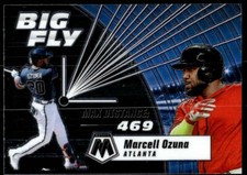 Marcell Ozuna 2021 Panini Mosaic Baseball # BF3 Atlanta Braves Big Fly