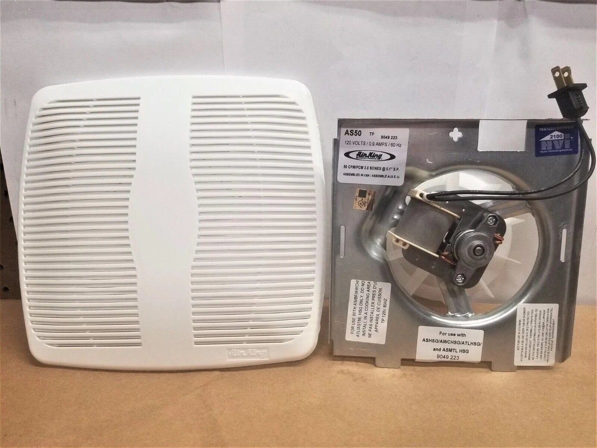 Air King AS50 Advantage Exhaust Fan 50 CFM 3.0 Sones Bathroom Ceiling | eBay