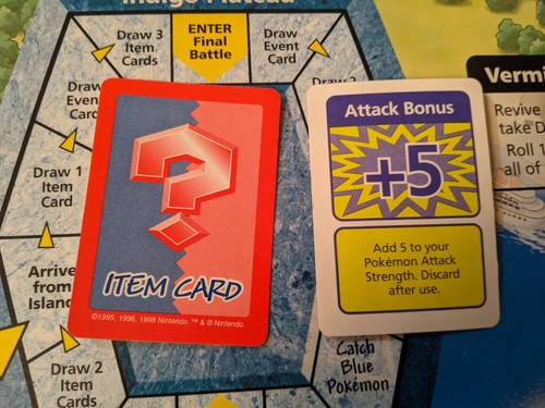 1999 Pokemon Master trainer Board Game Replacement Parts U PICK POG Card Token - Picture 195 of 215