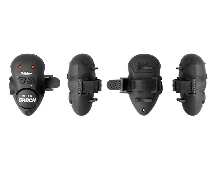Funk Biss Anzeiger Set mit Koffer Delphin ROLER SHOCK - Wels Waller Cat Black - Bild 4 von 4