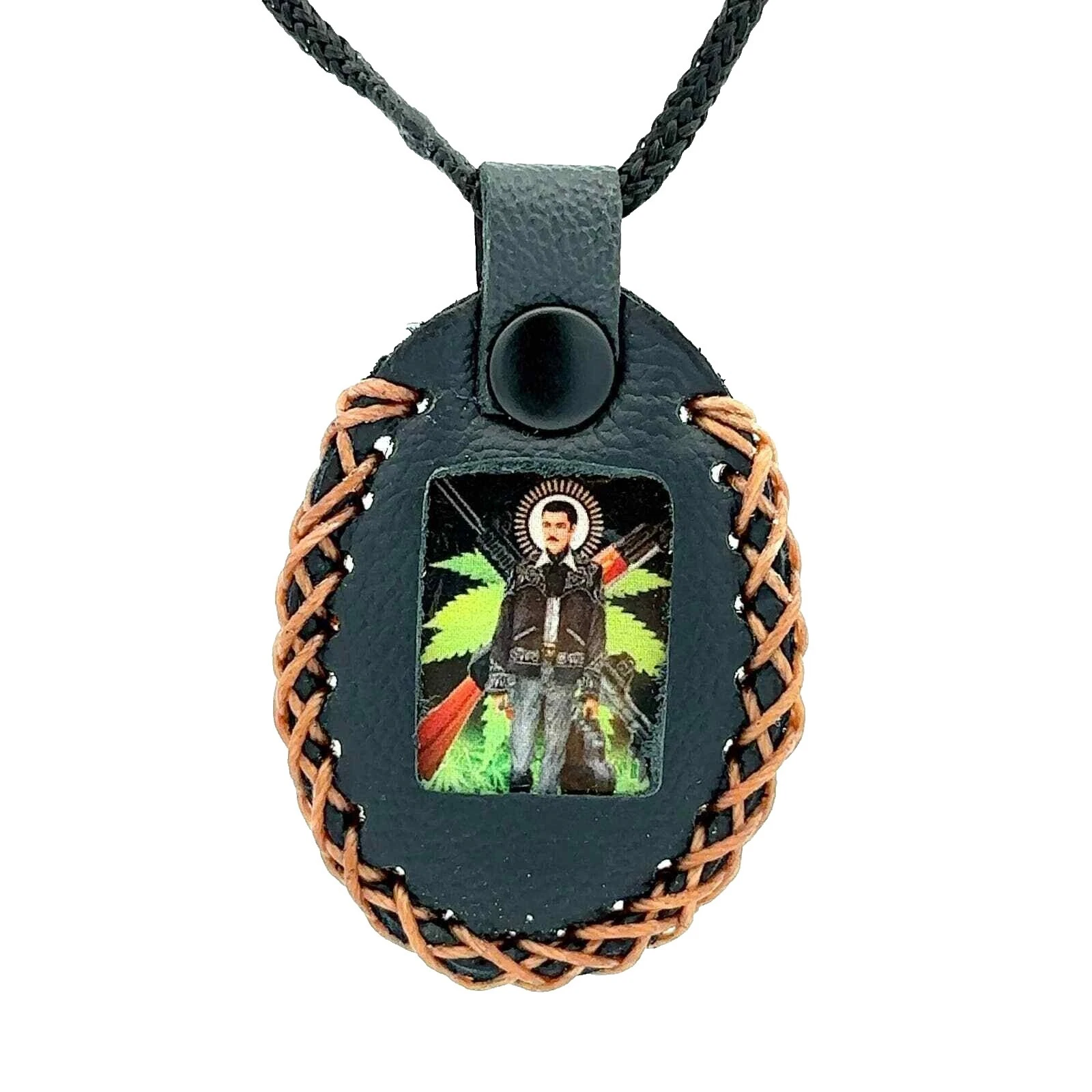 Leather Pendant Handcrafted Necklaces & Pendants