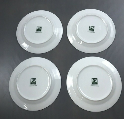 4 platos de ensalada borde con estampado de pata Portmeirion Studio para gato - Imagen 6 de 7
