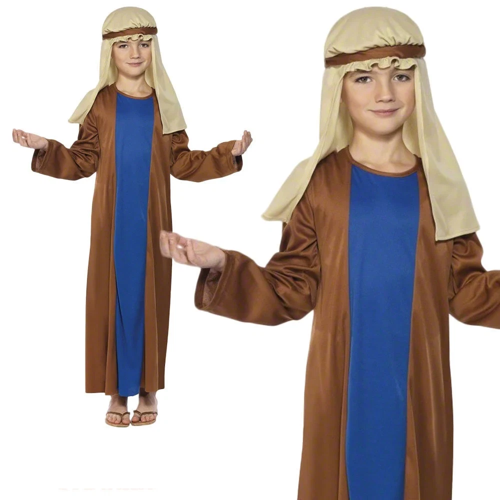 Wicked Costumes Kids Nativity Shepherd Fancy Dress Costume - Giochi e