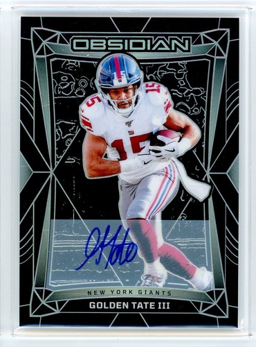 2024 Panini Obsidian Golden Tate Auto (SB)