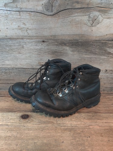VINTAGE CHIPPEWA KUSH N KOLLAR HERREN LEDER STIEFEL Größe 8D - Bild 2 von 6