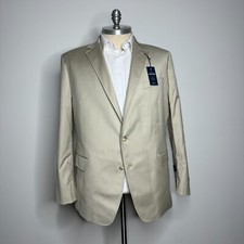 NWT Stafford Classic Fit Sport Coat Mens Gray Stretch