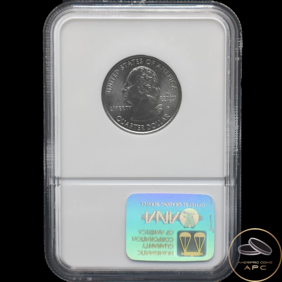 1999 P Connecticut Statehood Quarter NGC MS65 25c Gorgeous High Grade - Image 2 of 2