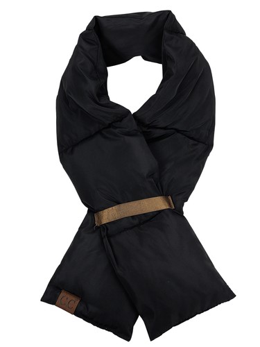 NEW! C.C Unisex Soft Slim Warm Insulating Quilted Puffer CC Scarf Neckwarmer - Picture 8 of 29