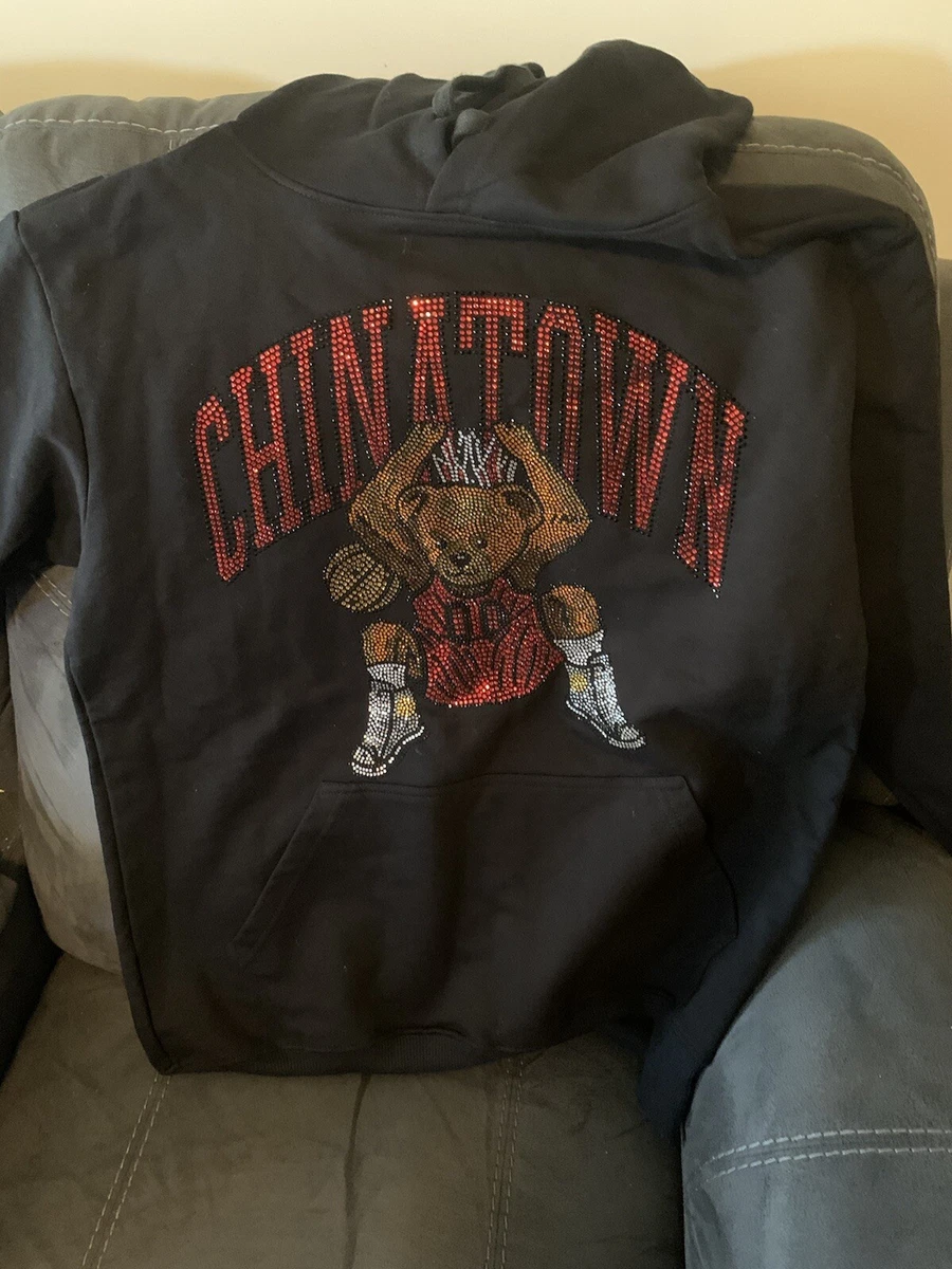 chinatown market hoodie Rhinestones Basketball eBay