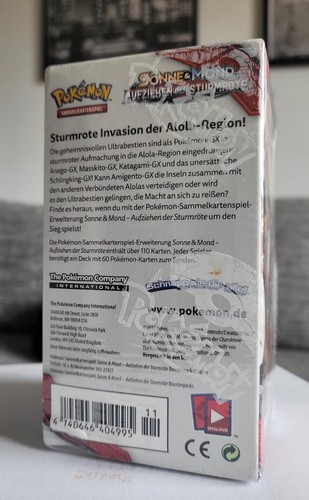 Sonne & Mond Aufziehen der Sturmröte 18er Booster Box Display OVP - Pokemon TCG - Bild 3 von 4