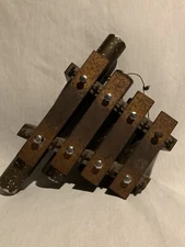 J C Deagan 4-Note Railroad Ocean Liner Dinner Call Chimes Bell Circa 1900’s