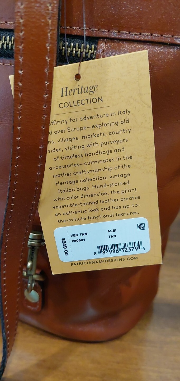 NEW Patricia Nash Heritage Collection Albi Convertible Tote Backpack