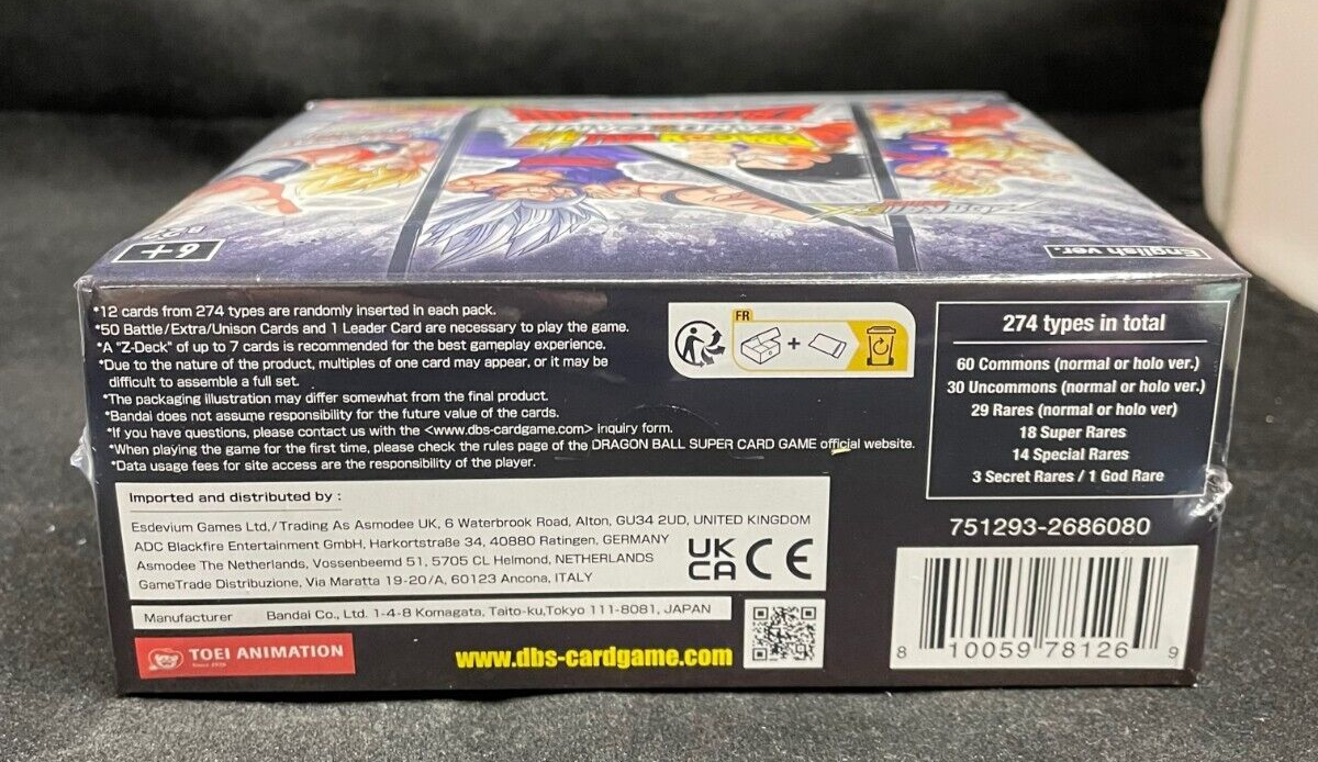 Dragon Ball Super TCG: Critical Blow Booster Box BRAND NEW | eBay Dragon Ball Super TCG: Critical Blow Booster Box BRAND NEW | eBay