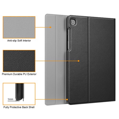7 Color Backlit Keyboard Case For Samsung Galaxy Tab S5e 10.5 2019 SM-T720 Cover - Picture 11 of 24