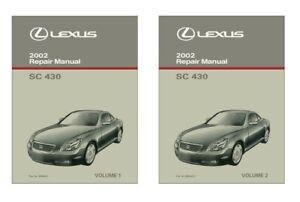 2002 Lexus SC 430 Shop Service Repair Manual | eBay