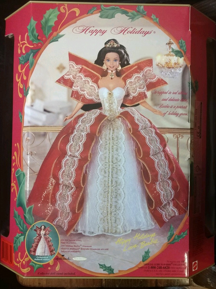 happy holidays special edition barbie 10th anniversary