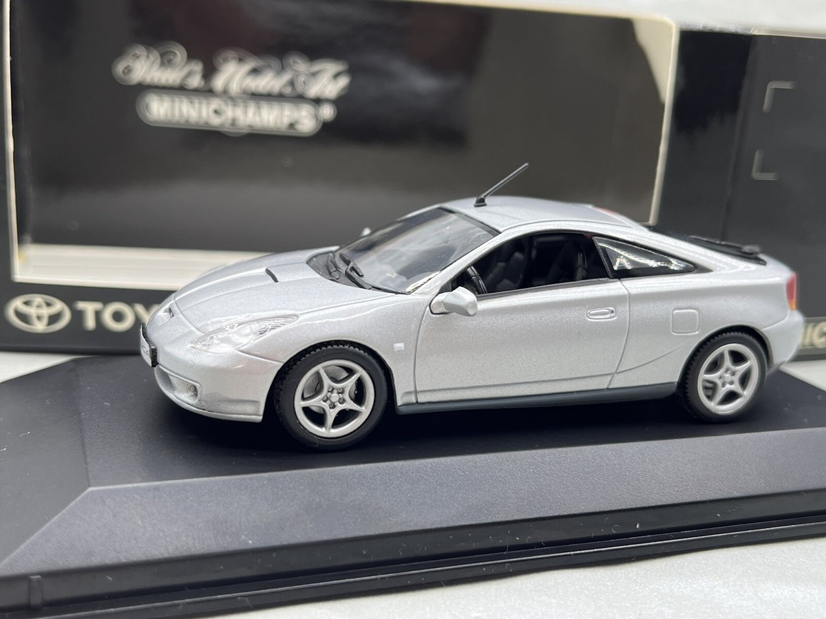 🇺🇦 1:43 Toyota Celica T230 7 Minichamps 1999 2000 Silver 1/43 | eBay