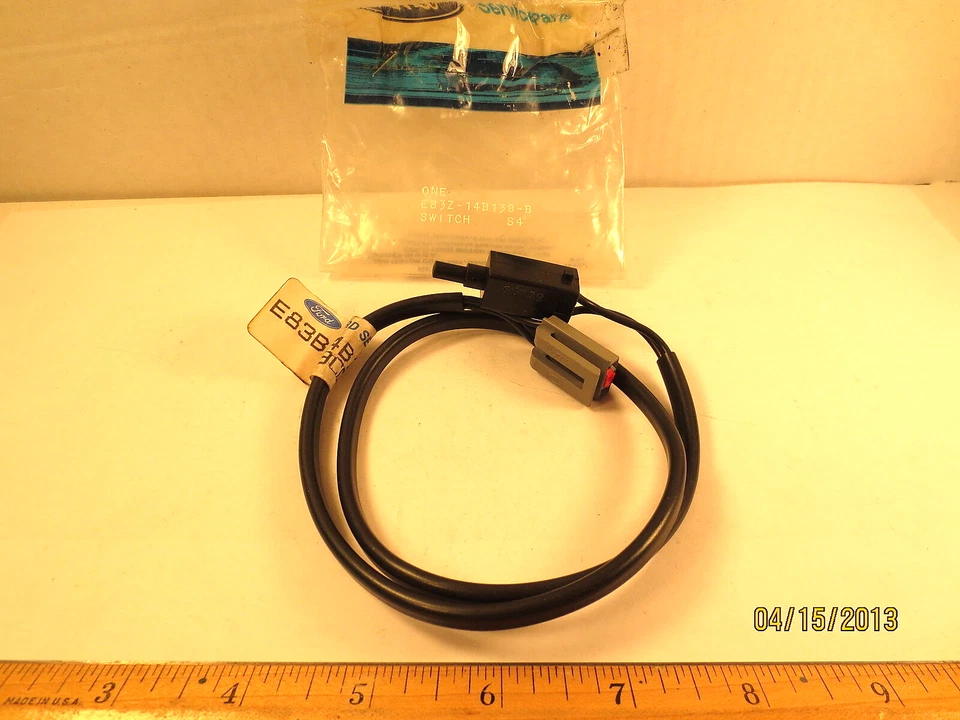 FORD 1988/89 TEMPO(54) MERMERCURY TOPAZ(54) ПЕРЕКЛЮЧАТЕЛЬ В СБОРЕ (ПЕРЕДНИЙ ПЛЕЧЕВОЙ РЕМЕНЬ) НОВЫЙ ИЗ СТАРЫХ ЗАПАСОВ - Изображение 2 из 4