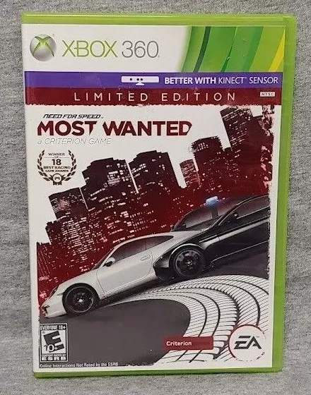 Need for Speed Most Wanted - Xbox 360 (Limited)