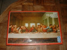 F.X. Schmid Leonardo Da Vinci LAST SUPPER 1000 Piece Jigsaw Puzzle New  Sealed